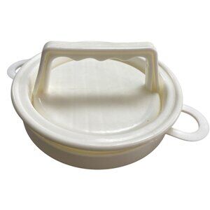 Plastic hamburger Press Mold With Handles